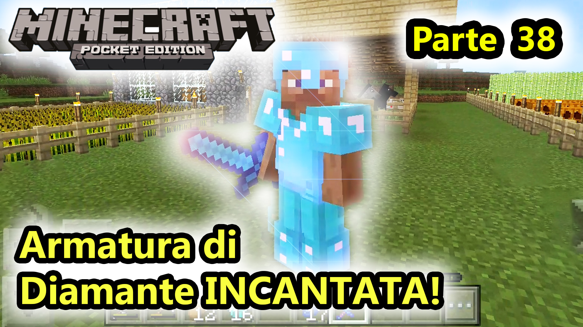 Minecraft PE - L'Armatura di Diamante INCANTATA (Minecraft)